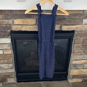 Cat & Jack Navy Striped Jumpsuit